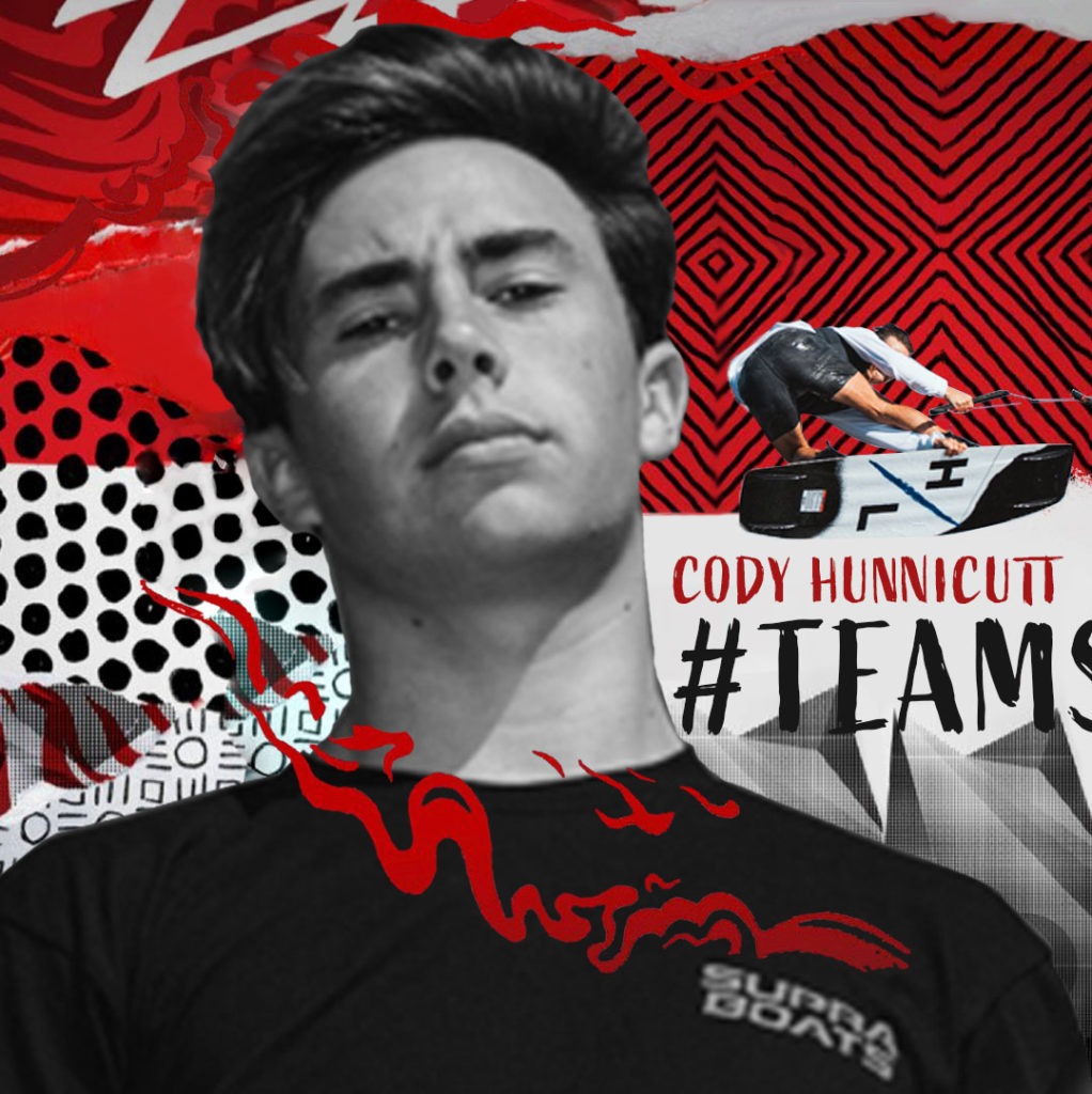 Jr. Pro Wakeboarder & Content Creator, Cody Hunnicutt Joins #TEAMSUPRA